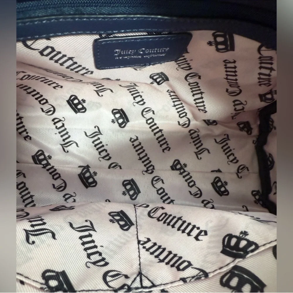 NWT Juicy Couture Jucify Satchel in Regal Blue